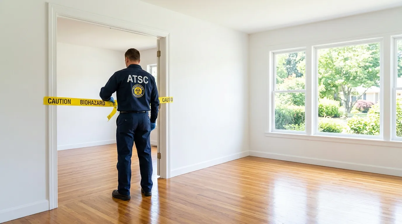 Certified biohazard cleanup crew performing Crime Scene Cleanup in Clawson